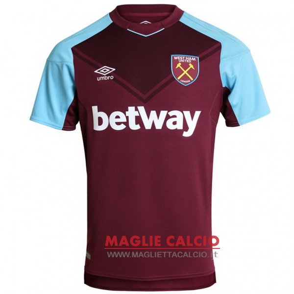 nuova prima divisione magliette west ham 2017-2018